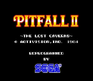 Pitfall II (not encrypted)